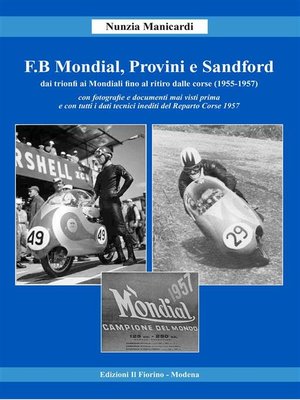 cover image of F.B Mondial, Provini e Sandford